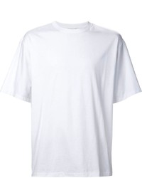 Мужская белая футболка с круглым вырезом от TOMORROWLAND
