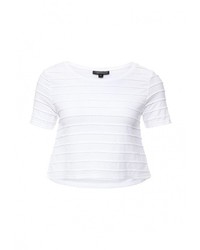 Женская белая футболка с круглым вырезом от Topshop