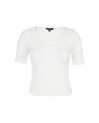 Женская белая футболка с круглым вырезом от Topshop