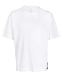 Мужская белая футболка с круглым вырезом от Transit