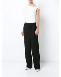 Женская белая футболка с круглым вырезом от Dion Lee