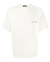 Мужская белая футболка с круглым вырезом от UNDERCOVE