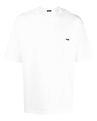 Мужская белая футболка с круглым вырезом от Undercoverism