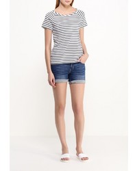 Женская белая футболка с круглым вырезом от Vero Moda