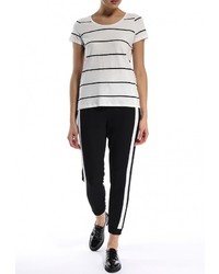 Женская белая футболка с круглым вырезом от Vero Moda