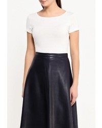 Женская белая футболка с круглым вырезом от Vero Moda