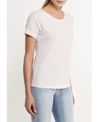 Женская белая футболка с круглым вырезом от Vero Moda