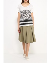 Женская белая футболка с круглым вырезом от Vis-a-Vis