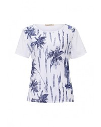 Женская белая футболка с круглым вырезом от Vis-a-Vis