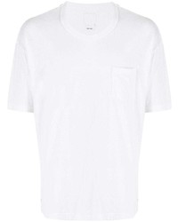 Мужская белая футболка с круглым вырезом от VISVIM