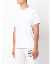 Мужская белая футболка с круглым вырезом от Off-White