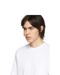 Мужская белая футболка с круглым вырезом от Aimé Leon Dore