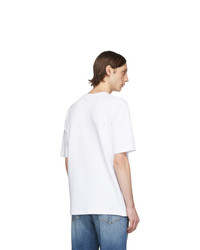 Мужская белая футболка с круглым вырезом от Tiger of Sweden Jeans
