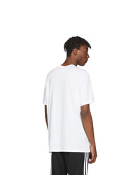 Мужская белая футболка с круглым вырезом от adidas Originals