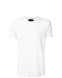 Мужская белая футболка с круглым вырезом от Wings + Horns