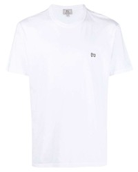 Мужская белая футболка с круглым вырезом от Woolrich
