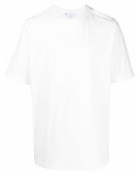 Мужская белая футболка с круглым вырезом от Y-3