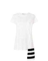 Женская белая футболка с круглым вырезом от Y-3