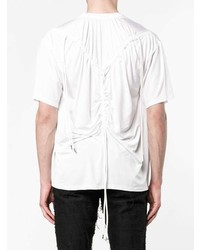Мужская белая футболка с круглым вырезом от Y/Project