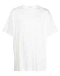 Мужская белая футболка с круглым вырезом от Yohji Yamamoto
