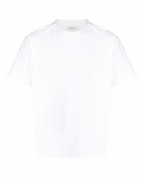 Мужская белая футболка с круглым вырезом от Z Zegna