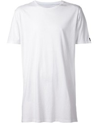 Мужская белая футболка с круглым вырезом от Zanerobe