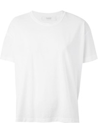 Женская белая футболка с круглым вырезом от Zanone