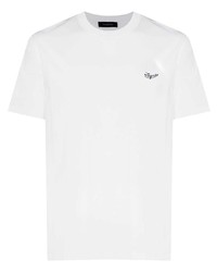 Мужская белая футболка с круглым вырезом от Zegna