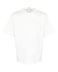 Мужская белая футболка с круглым вырезом от Zilver