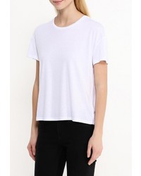 Женская белая футболка с круглым вырезом от Zoe Karssen