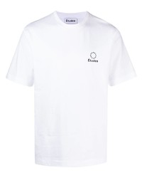 Мужская белая футболка с круглым вырезом от Études
