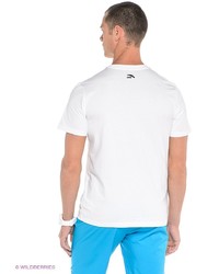 Мужская белая футболка с принтом от Anta