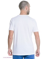 Мужская белая футболка с принтом от Brunotti