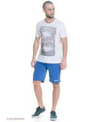 Мужская белая футболка с принтом от Brunotti