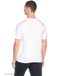 Мужская белая футболка с принтом от DC Shoes