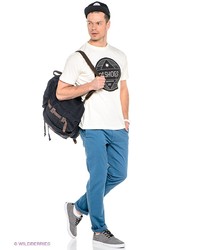 Мужская белая футболка с принтом от DC Shoes