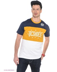 Мужская белая футболка с принтом от DC Shoes