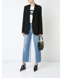 Женская белая футболка с принтом от Stella McCartney