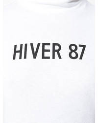 Женская белая футболка с принтом от A.P.C.