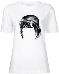 Женская белая футболка с принтом от Stella McCartney