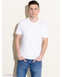 Мужская белая футболка от 18CRR81 CERRUTI