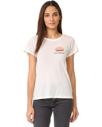 Женская белая футболка от A Fine Line