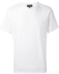 Мужская белая футболка от A.P.C.