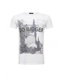 Мужская белая футболка от Aarhon