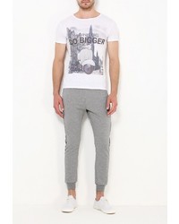 Мужская белая футболка от Aarhon