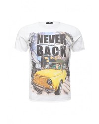 Мужская белая футболка от Aarhon