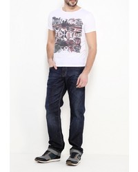 Мужская белая футболка от Aarhon