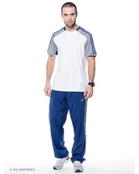 Мужская белая футболка от adidas