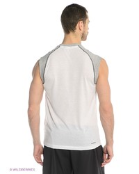 Мужская белая футболка от adidas