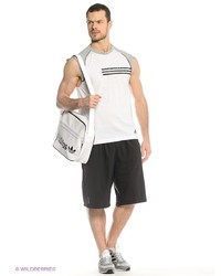 Мужская белая футболка от adidas